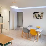 Confort ! Calme, Climatisation, Vue Degagee, ,parking Gratuit, Ascenseur, Wifi カルカソンヌ