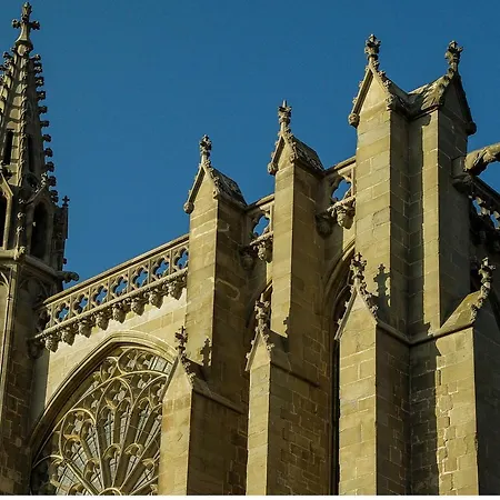 Confort ! Calme, Climatisation, Vue Degagee, ,parking Gratuit, Ascenseur, Wifi 卡尔卡松