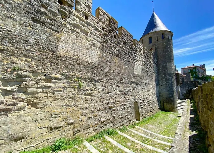 Confort ! Calme, Climatisation, Vue Degagee, ,parking Gratuit, Ascenseur, Wifi Carcassonne